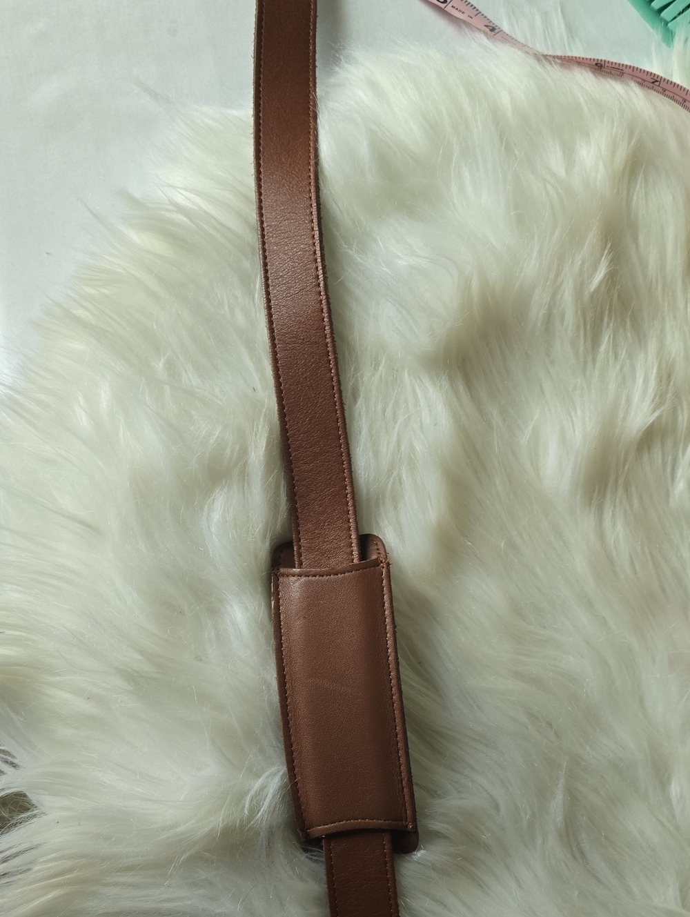Coach Brown Leather Strap with Gold lobster claw Openings British TAN - Picture 9 of 11